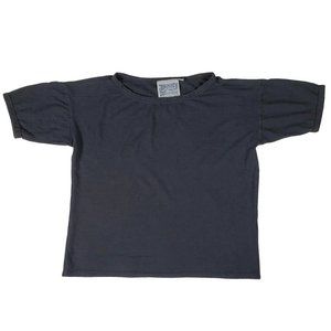 Jungmaven boxy tee black womens small